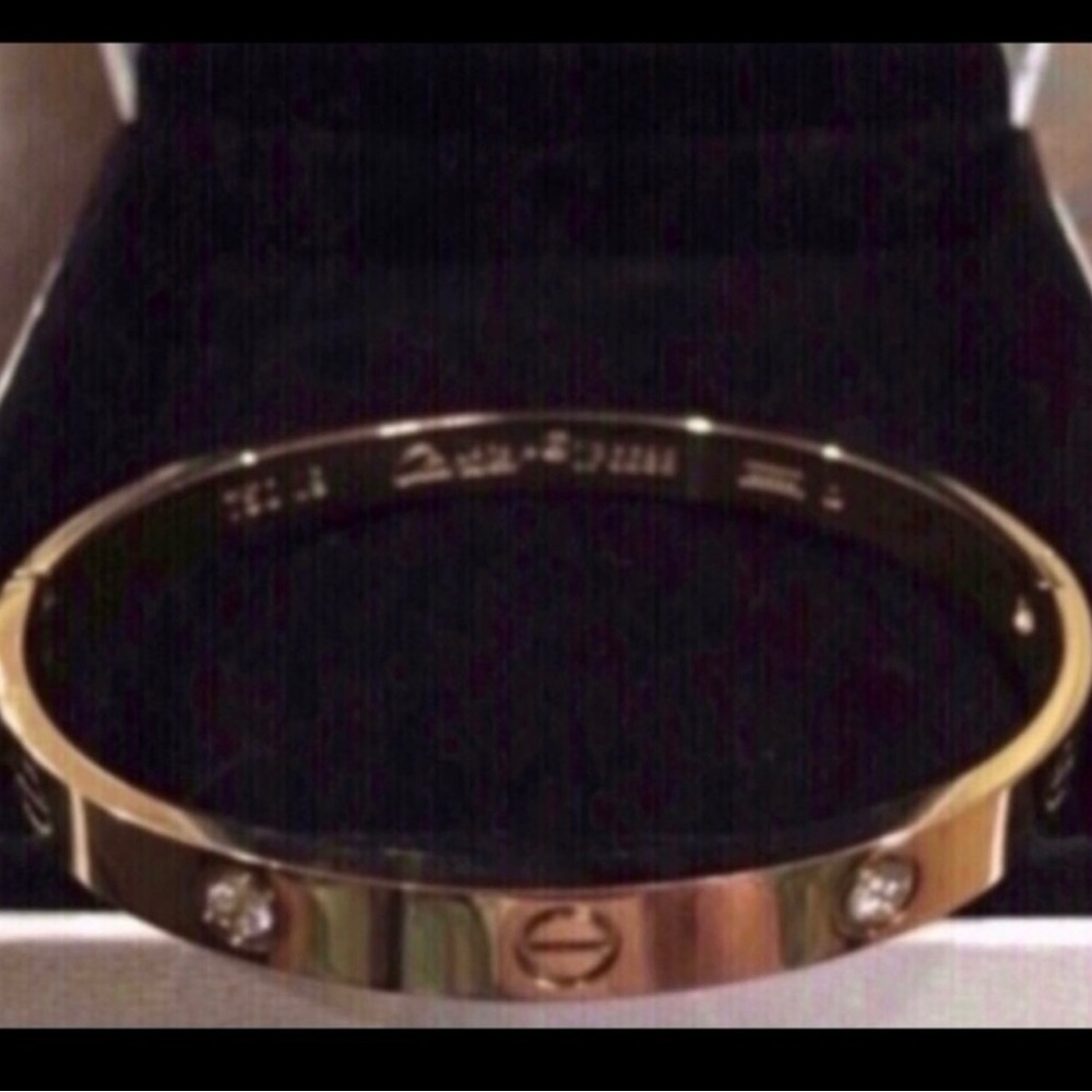 NEW Titanium “LOVE “ Gold Bracelet 🌹